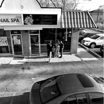CC Fades storefront at 3361 Dempster St, Skokie